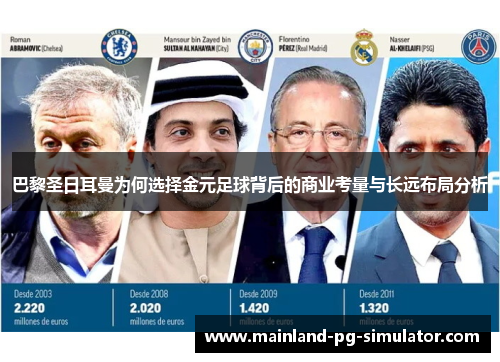 巴黎圣日耳曼为何选择金元足球背后的商业考量与长远布局分析